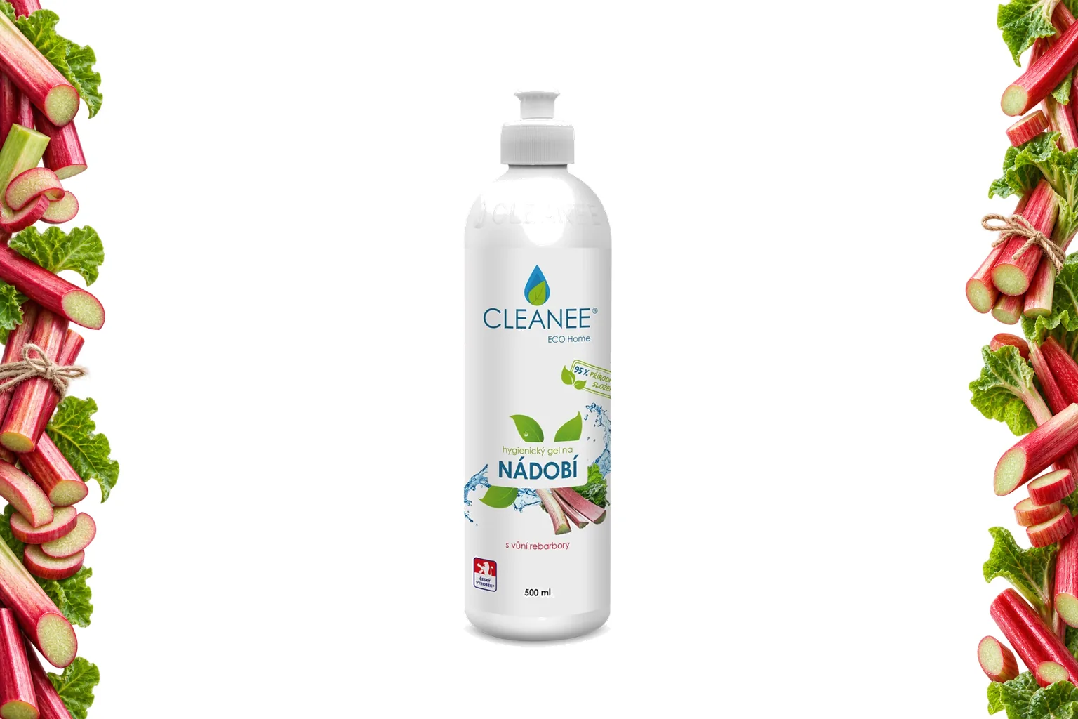 Lahev gelu na nádobí CLEANEE 500 ml
