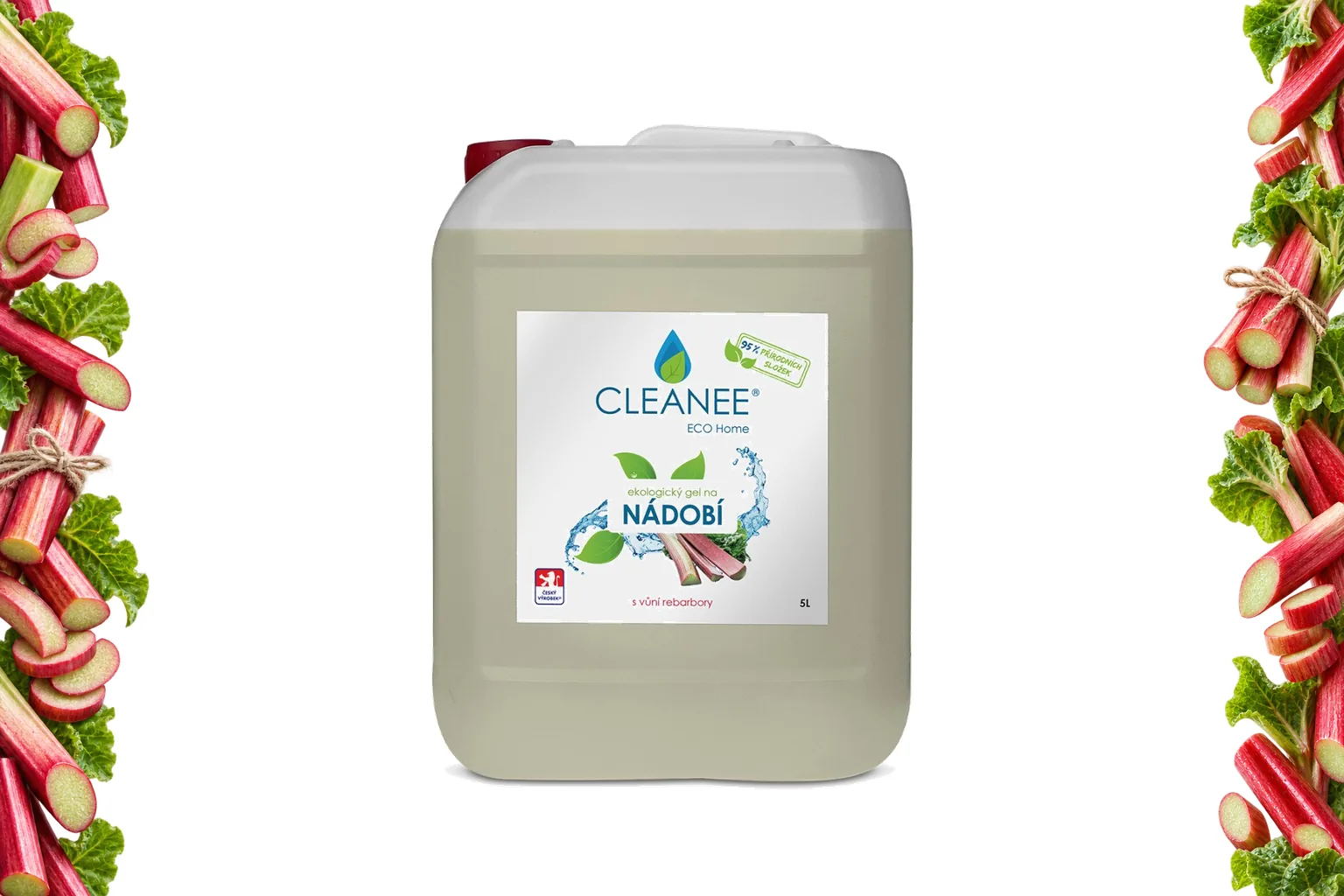 Kanystr gelu na nádobí CLEANEE 5 l