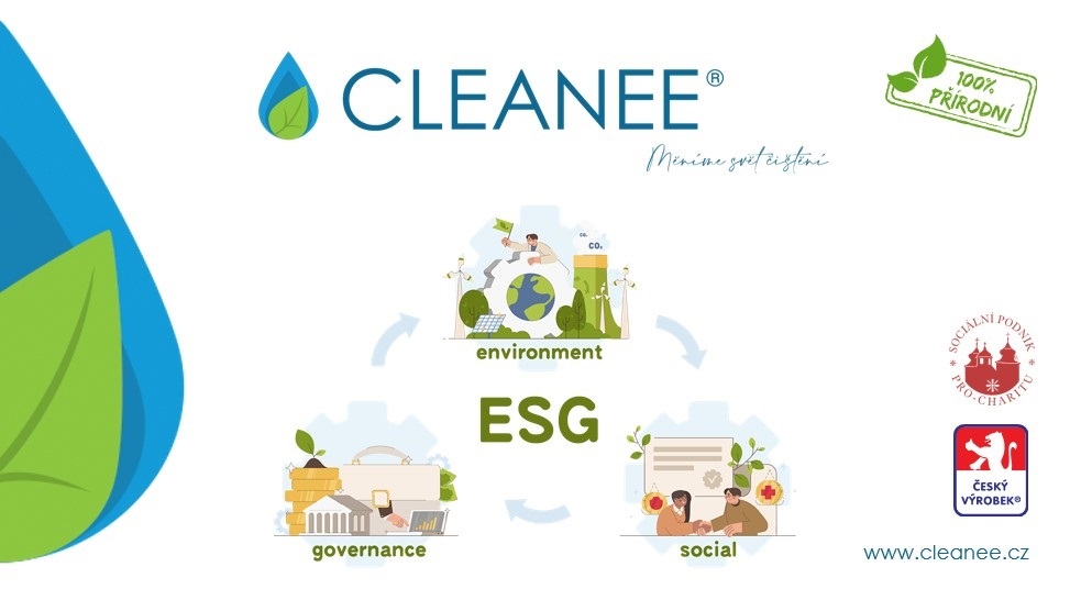Spolupráce s CLEANEE zvýší Vaše ESG skóre