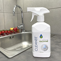 CLEANEE ECO hygienický sprej na kuchyně - čistě přírodní s dlohodobým hygienickým účinkem