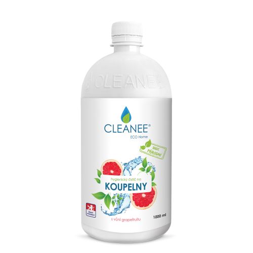 CLEANEE EKO hygienický čistič na KOUPELNY - grapefruit 1L