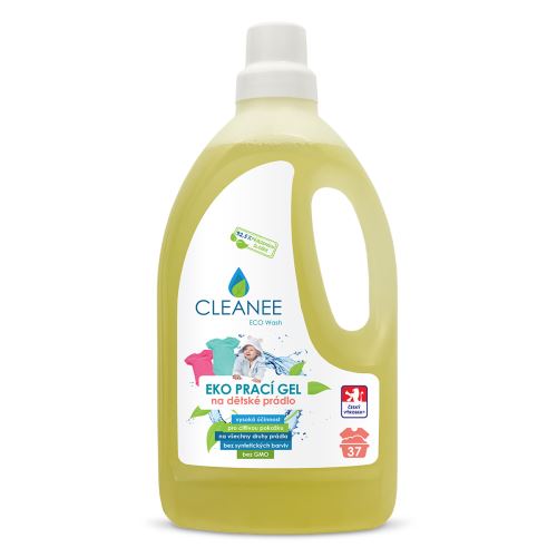 CLEANEE EKO Prací gel na dětské prádlo 1,5 L