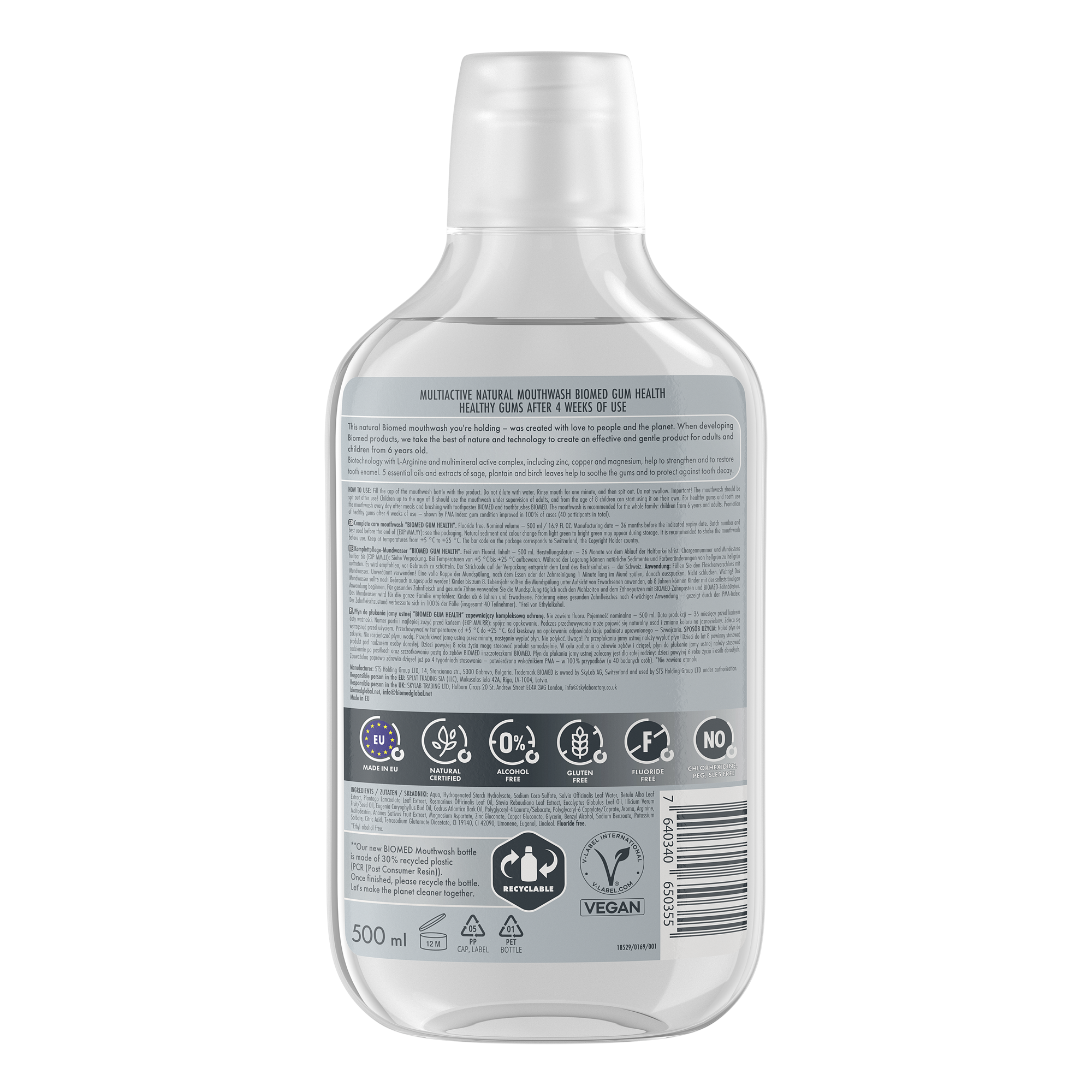 Biomed GUM HEALTH ústní voda 500 ml