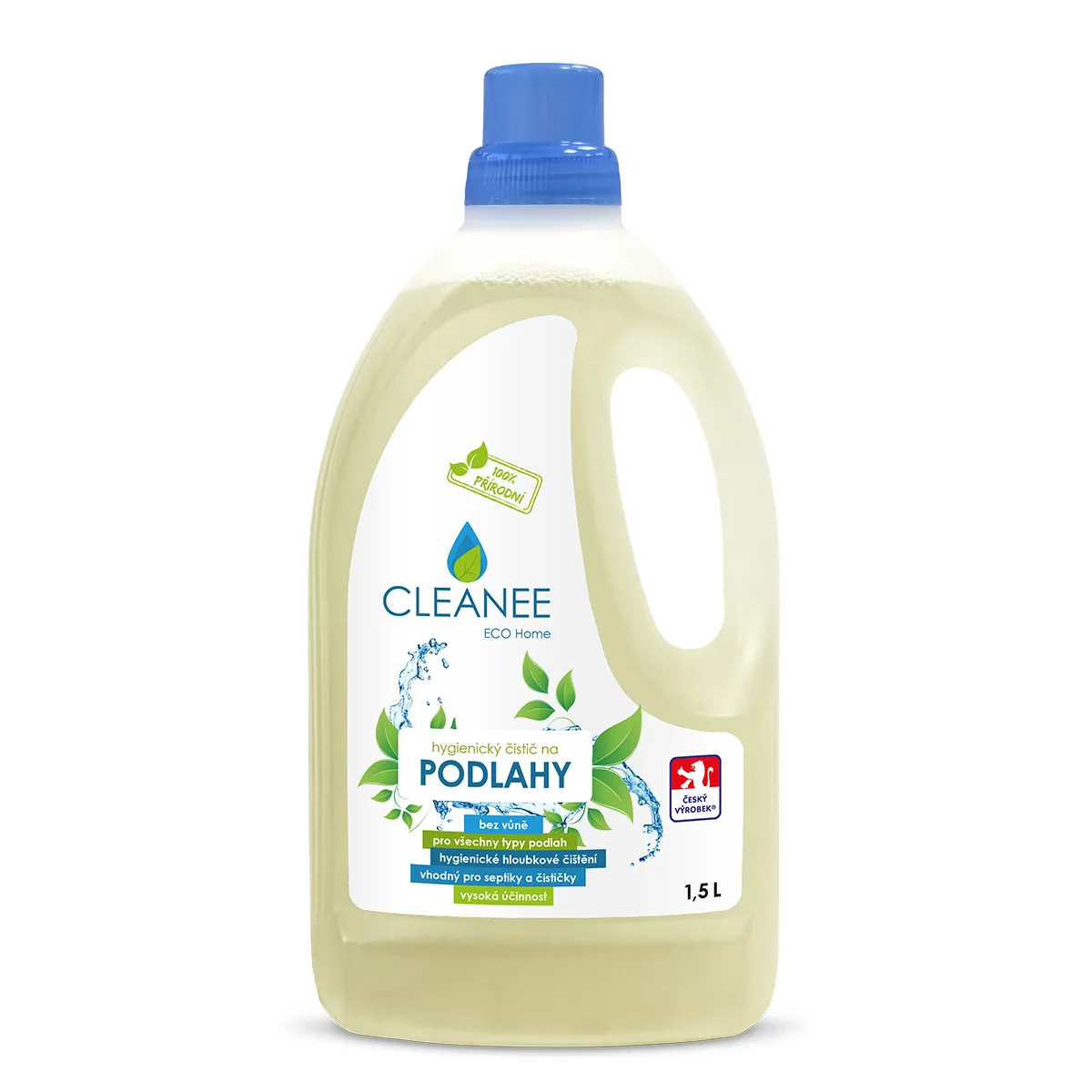 Čistič na podlahy bez vůně 1,5 l