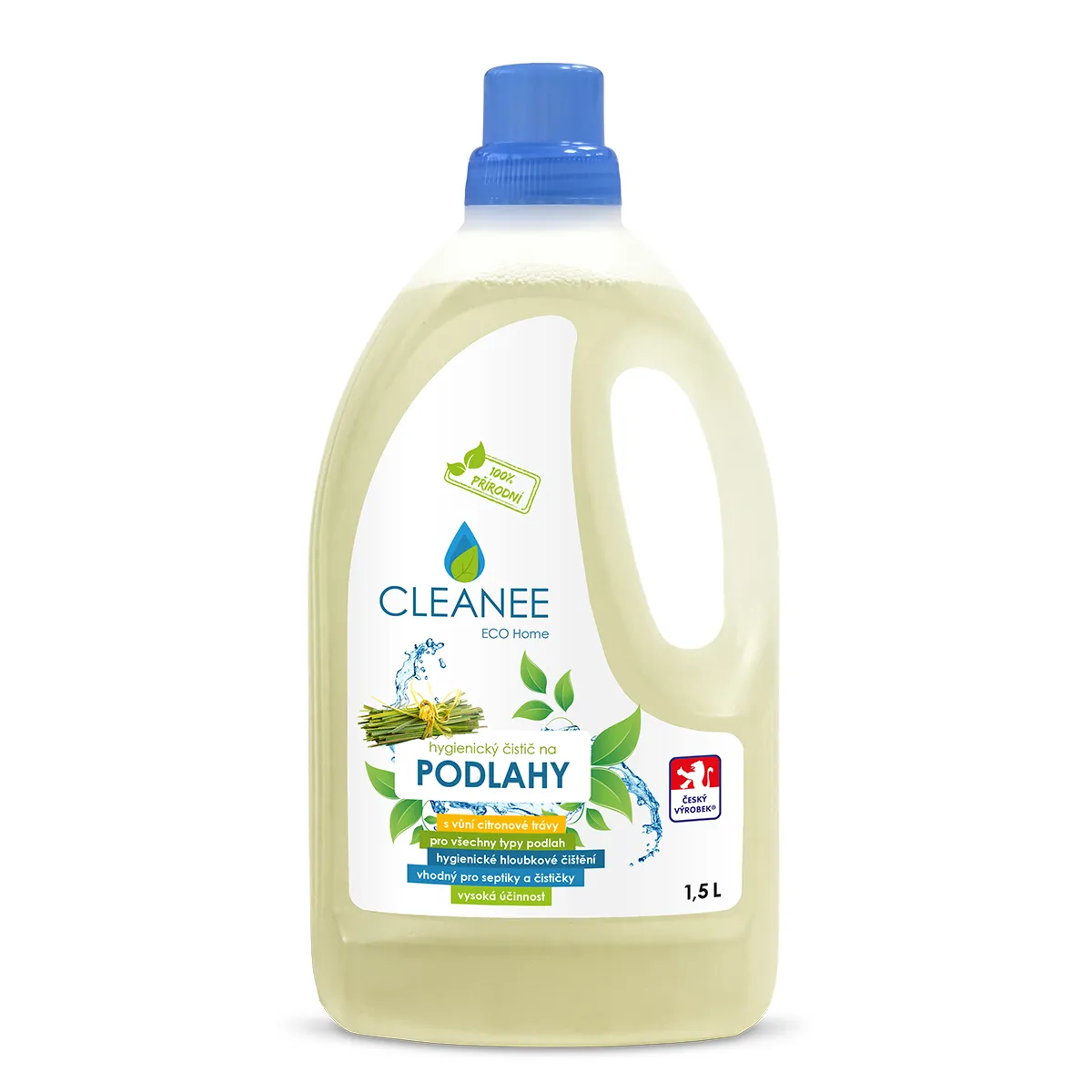 Čistič na podlahy s vůní citronové trávy 1,5 l