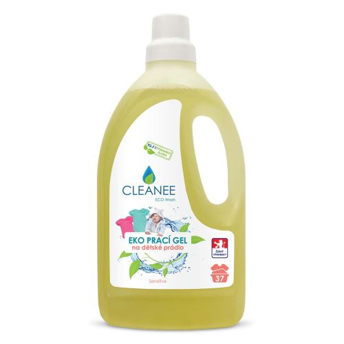 CLEANEE EKO Prací gel na dětské prádlo 1,5L