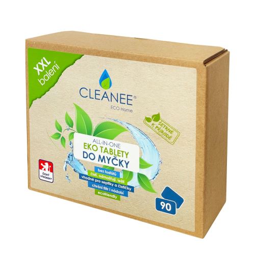 CLEANEE Tablety do myčky 90 ks