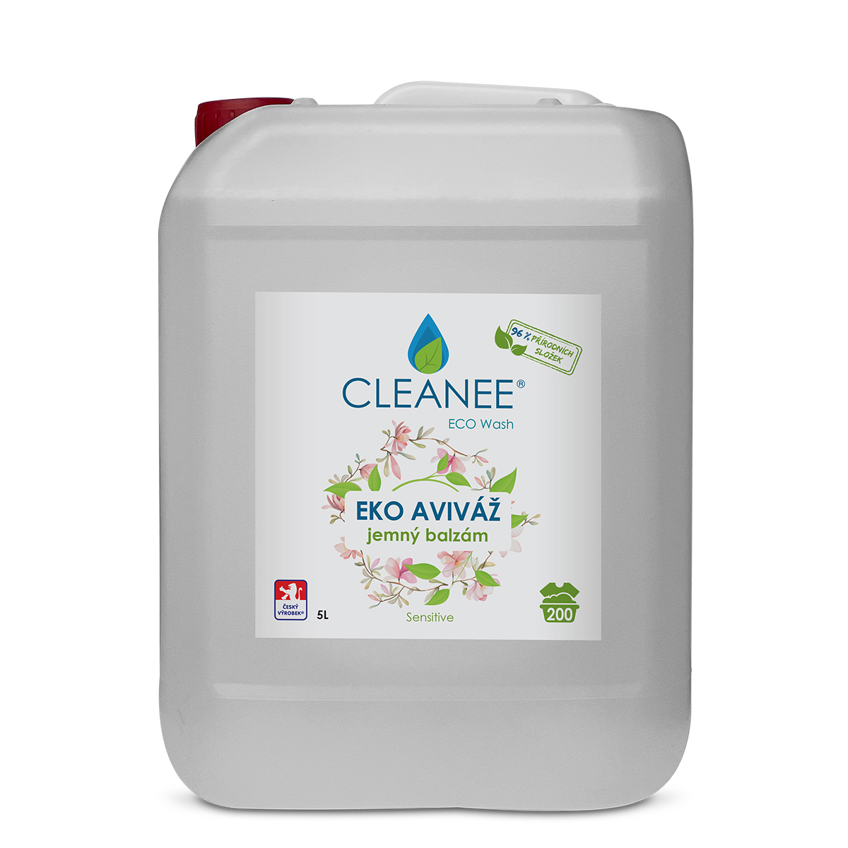 CLEANEE EKO Aviváž jemný balzám - Výhodné balení 5 L