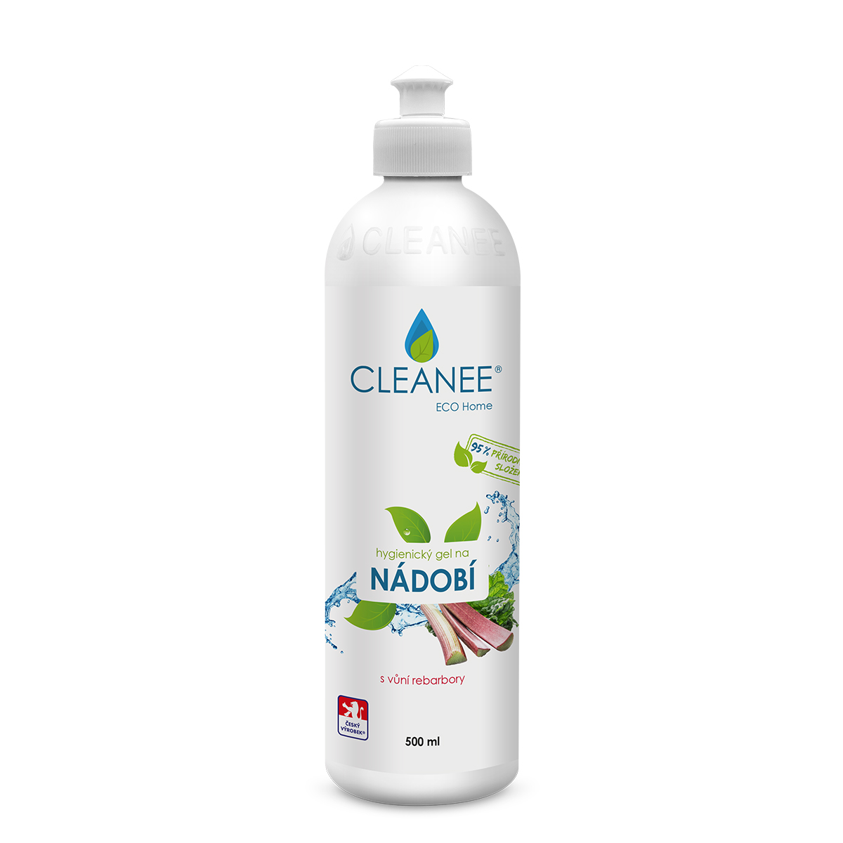 Gel na nádobí s vůní rebarbory 500 ml